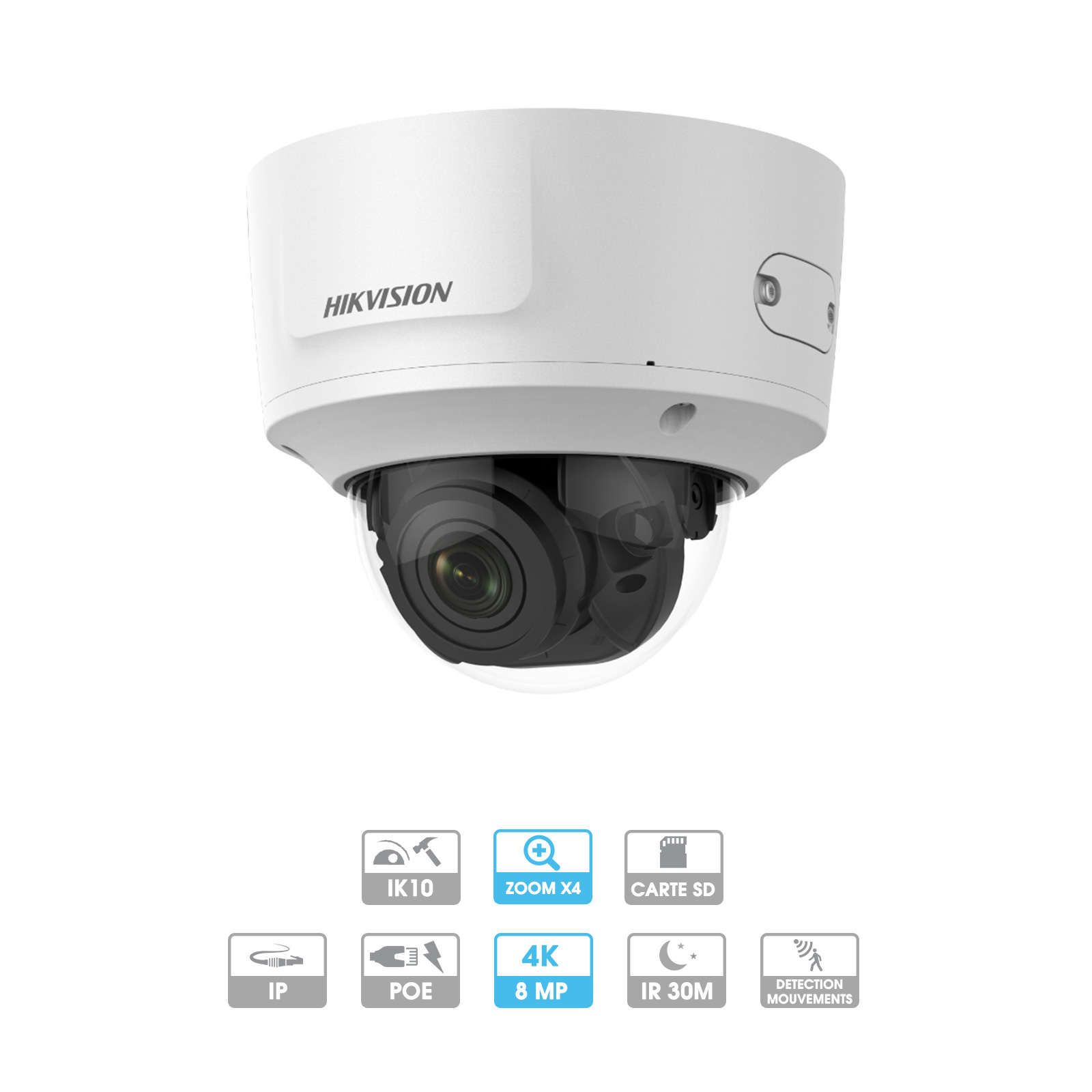 prix caméra surveillance 4k